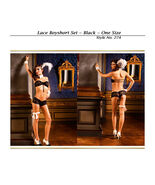 LACE BOYSHORT &amp; BRA SET FROM BACI LINGERIE - $12.99