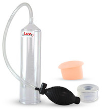 LeLuv Penis Vacuum Pump EasyOp Bgrip 2.25 Inch Diameter Clear and Donut ... - £21.01 GBP