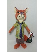 2016 Disney Store Zootopia Nick Wilde Plüsch Fuchs 33cm Lizenzierter - $28.80 CAD
