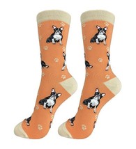 Boston Terrier Dog Socks Full Body Fun Novelty Dress Casual Unisex SOX U... - $11.34