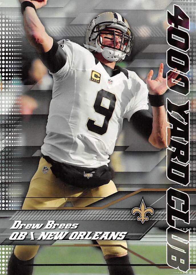 Primary image for 2014 Topps 4000 Yard Club #6 Drew Brees New Orleans Saints 