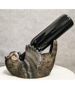 Great Horned Owl Wine Bottle Holder Caddy Single Bottle Holder By DWK Ho... - $558.02 MXN