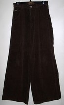 REQUEST Men&#39;s Corduroy Jeans Vintage Bell Bottoms Wide Wale Hippie Costume 30X32 - £160.84 GBP