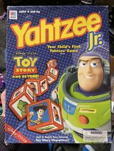 TOY STORY &amp; BEYOND Yahtzee Jr. board game Walt Disney 2002 kids Complete - $16.92