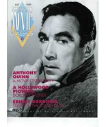 VINTAGE July 1989 AMC Classics Magazine Anthony Quinn Ernest Borgnine - £11.60 GBP