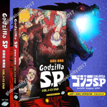 Godzilla SP DVD Japanese Mysterious Anime Series Collection English Dub Version - $42.56