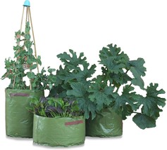 Tierra Garden 50-1030 Haxnicks Vegetable Patio Planter And Grow Bag, 3-Pack - £25.91 GBP