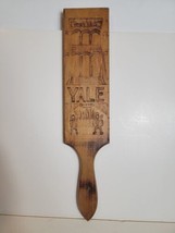 Yale Vintage Greek Fraternity Paddle NCAA HOF Howard Hobson Rare 1950s Frat - $270.91