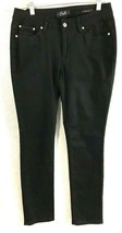 Earl Jeans Black Skinny Jeans Stretch Denim Rhinestone Pocket Detail Ins... - £17.92 GBP