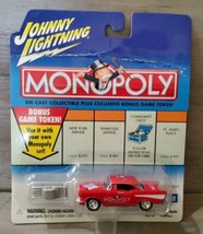 Johnny Lightning Monopoly 1957 Chevy Bel Air Illinois Ave Red 1:64 Token... - $23.21