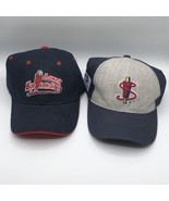 Pair of Lowell Spinners Minor League Baseball Promotional Team Hats Fred... - $654.56 MXN