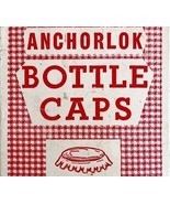 Bottle Caps Unused Vintage Anchorlok Bottling One Gross Approx 75-100 Pc... - $54.32 CAD