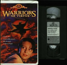 Warriors Of Virtue Vhs Mgm Video Large Clamshell Case Tested - £5.55 GBP