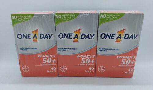 Primary image for Bayer One A Day Women's 50+  Complete Multivitamin 120 Tablets 40 Per Box