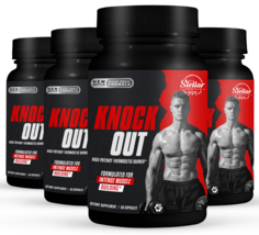 4 Pack Knock Out, quemador de grasa instantáneo-60 Capsulas x4 - £94.34 GBP