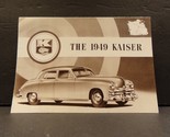 The 1949 Kaiser Sales Brochure Special DeLuxe - $35.99