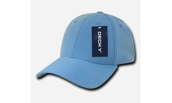 deckys sky blue baseball cap - £3.94 GBP