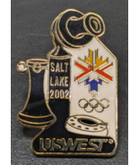 USWEST Olympic Lapel/Hat Pin Badge ~ 2002 Salt Lake ~ Old Phone - £11.67 GBP