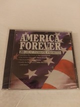 America Forever 20 Great Patriotic Favorites Audio CD by Various Artists 1998  - £11.82 GBP