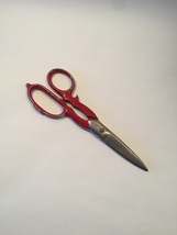 Vintage Gold Medal red-handled 8" kitchen utility scissors image 3