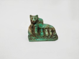 Amulet of the goddess Bastet.  Bastet statue.  Rare find. Handmade in Egypt. Bri - £186.64 GBP