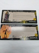 Lot Of (2) Dungeons And Dragons Campaign Cards Xen&#39;Drik Expeditions Set 4 - $17.81