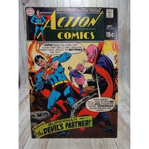 Action Comics #378 July, 1969 Superman The Devil's Partner DC Silver Age! - $9.97