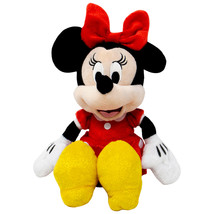 Disney Minnie Mouse Red Dress 11 Inch Plush Doll Red - £17.56 GBP