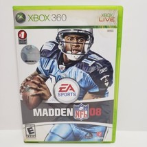 Madden NFL 08 (Microsoft Xbox 360, 2007) Tested Complete with Manual - £6.98 GBP