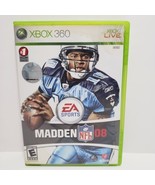Madden NFL 08 (Microsoft Xbox 360, 2007) Tested Complete with Manual - £7.01 GBP