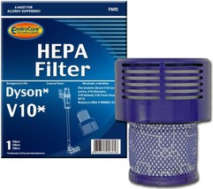 Envirocare HEPA Vacuum Filter Designed To Fit Dyson V10 Battery Stick Va... - $236.08 MXN