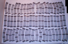 Lot Of 60 Pieces Of Lionel Track - Multiple Gauge &amp; Radius - Straight &amp; Curve - $41.99