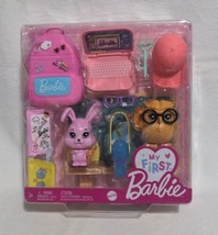 My First Barbie Story Starter School Pack &amp; Adorable Pets! (NEW &amp; Sealed!) - £21.92 GBP