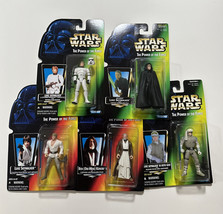 Star Wars Kenner Lot 5 1990&#39;s POTF Freeze Frame Figures Sealed Luke Skywalker - £27.33 GBP