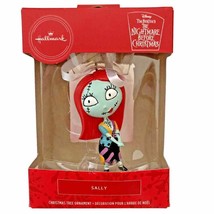 Nightmare Before Christmas Sally Tim Burtons Tree Ornament Hallmark Red Box NEW - £8.97 GBP