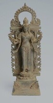 Ancien Indonésien Style Bronze Javanais Debout 12-Arm Shiva Statue - 38cm/15 &quot; - £1,278.12 GBP