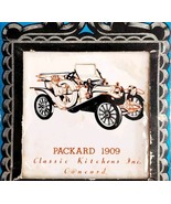 1960-70s Decorated Tile Trivet OB Packard Car 1909 Classic Kitchs Inc MI... - $40.99 CAD