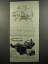 1953 Barcalounger Chair Ad - cartoon by George Price - It&#39;s his own fault - £14.48 GBP