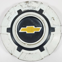 ONE 1969-1972 Chevrolet Pickup Truck Dog Dish White 10 3/4&quot; Hubcap Wheel Cover - £39.08 GBP