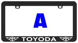 Toyoda Funny Star Yoda Assorted License Plate Frame Color - £5.57 GBP