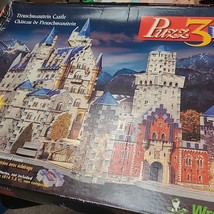 Puzz 3D Neuschwanstein Castle Puzzle 834 Pieces Wrebbit SEE DESCRIPTION - $15.00
