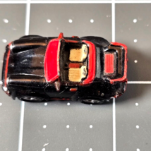 Vintage 1987 Galoob Micro Machines - Porsche 911 Convertible Red &amp; Black - $166.13 MXN