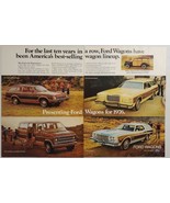 1976 Print Ad Ford Pinto, LTD, Gran Torino Station Wagon &amp; Club Wagon Van  - £9.22 GBP