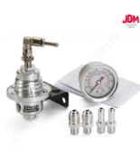 Type S Adjustable Fuel Pressure Regulator FPR Universal JDM Turbo Gauge ... - £24.99 GBP