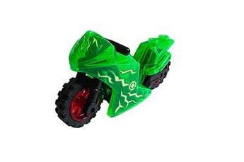 Single Sale Clear Green Motorcycle Bike for Minifigure Block Toys - $3.50