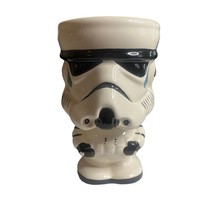 NEW ~ Star Wars Storm Trooper Full Body Footed Mug Goblet Cup 6&quot; Ceramic... - £8.87 GBP