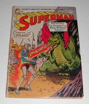 Superman # 86...Fair+ grade...entire spine is split...1954 DC comic book--ex - £66.45 GBP