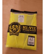 High Visibility Value Mesh Standard Zipper Safety Vests, 2x-Large - $24.05 CAD