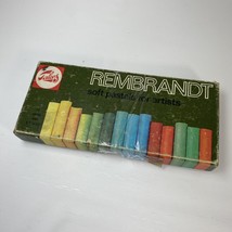 Rembrandt Soft Pastels for Artists - 14 Used Sticks Vintage - $17.77