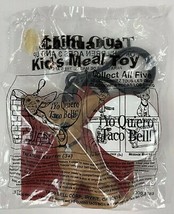 Taco Bell Kid&#39;s Meal Chihuahua Treasure Keeper With Clip 1999 NEW - $10.09